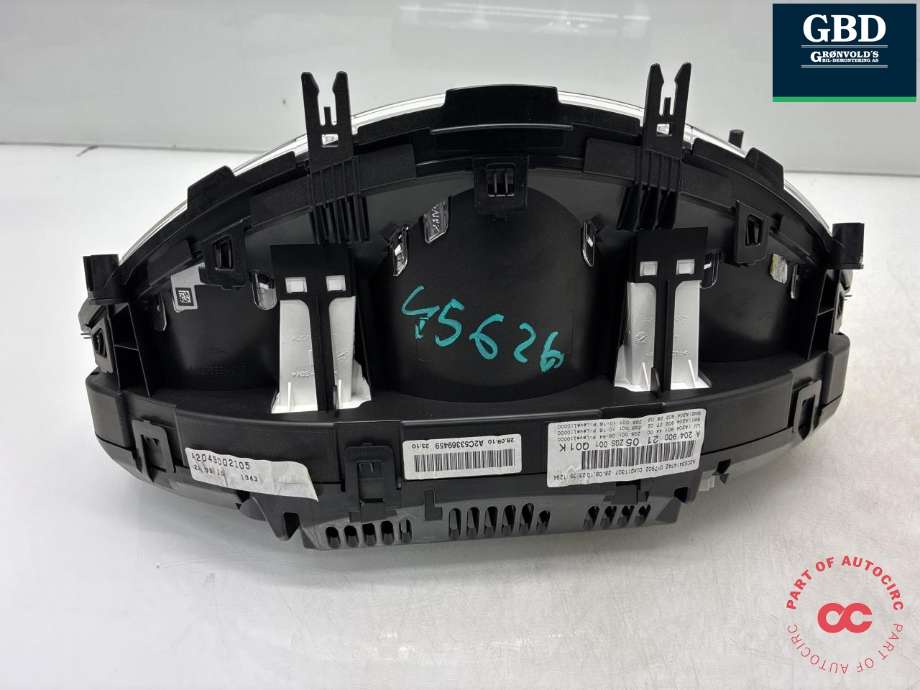 Instrumentpanel til Mercedes C-Klasse 2007-2011 (Fase 1) (W204) (W204) (A 204 900 21 05|A 204 900 70 00|)