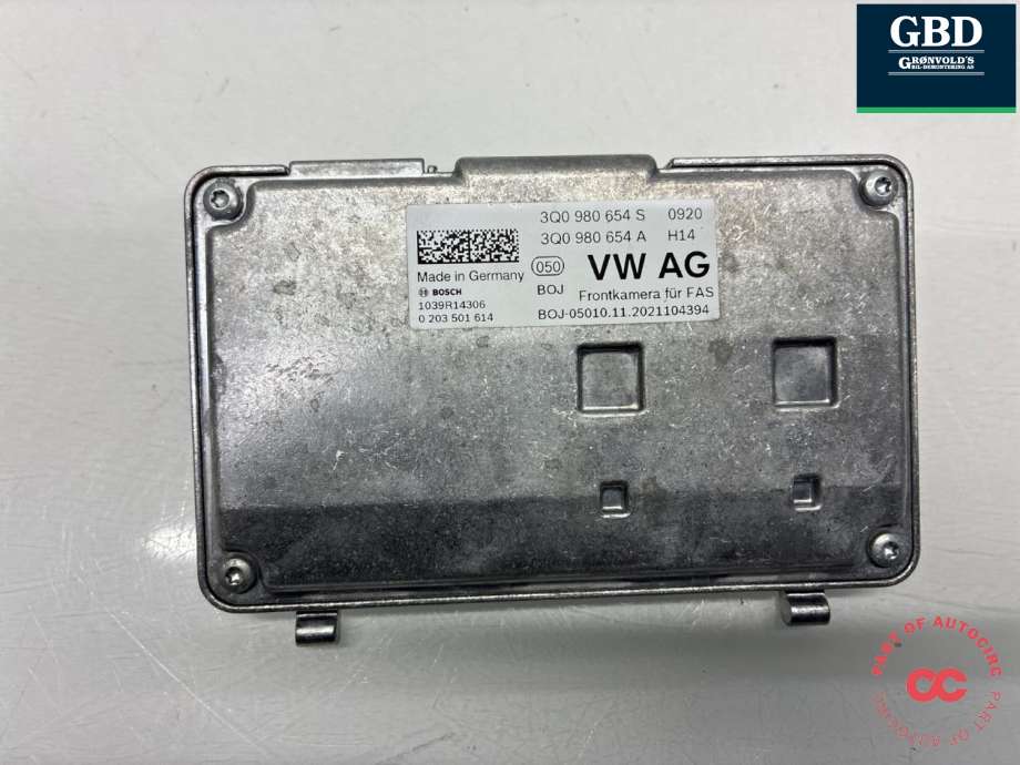 Parkeringskamera foran til VW Touran 2015-2021 (Type II)  (3Q0 980 654 S|)
