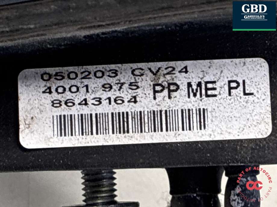 Speil venstre til Volvo XC90 2002-2006 (Type I, Fase 1) (30745226|)