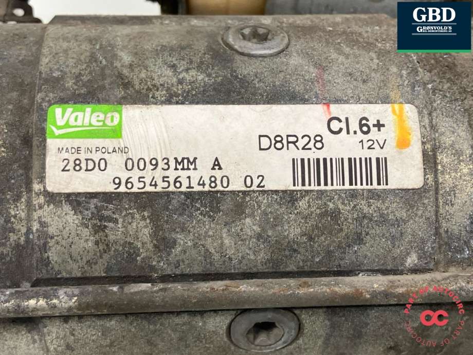Starter diesel til Mitsubishi Outlander 2010-2012 (Type II, Fase 2) (1810A111|28D0 0093MM A|)