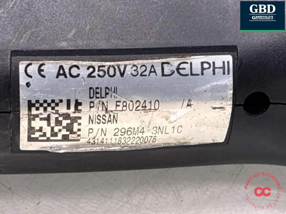 Batterilader kabel til Nissan Leaf 2011-2017 (Type I) (296M14NR8A|)