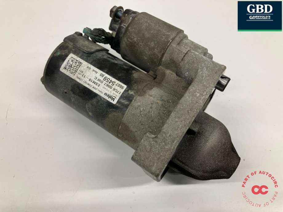 Starter til Peugeot 208 2012-2019 (Type I) (98 075 459 80|)