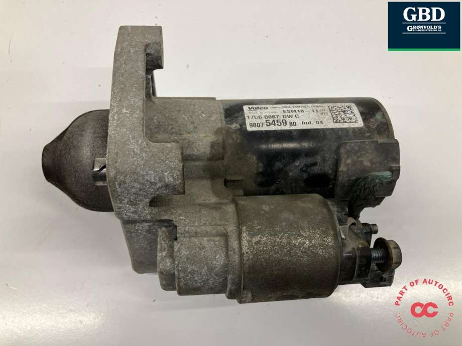 Starter til Peugeot 208 2012-2019 (Type I) (98 075 459 80|)