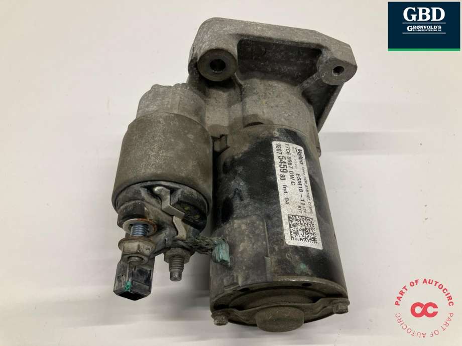 Starter til Peugeot 208 2012-2019 (Type I) (98 075 459 80|)