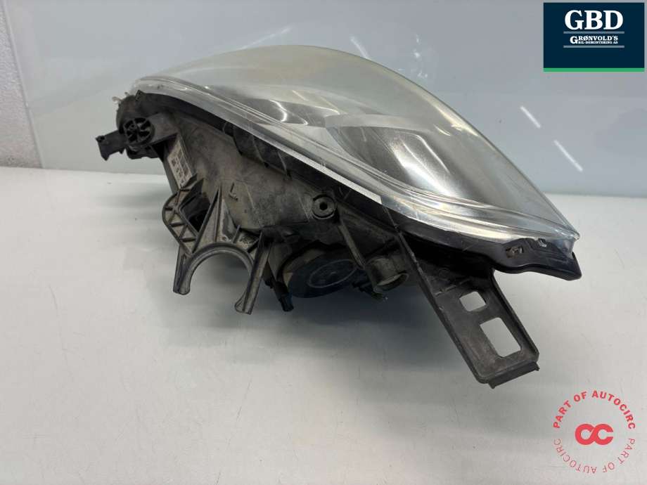 Frontlykt høyre halogen til Peugeot Partner 2008-2015 (Type II, Fase 1)  (6206 K4|)