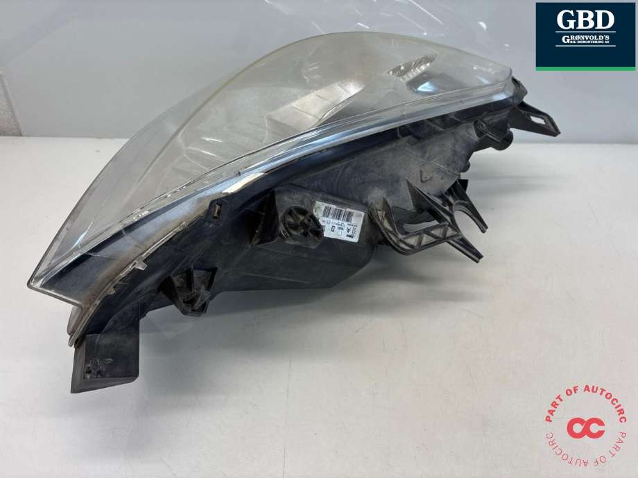 Frontlykt høyre halogen til Peugeot Partner 2008-2015 (Type II, Fase 1)  (6206 K4|)
