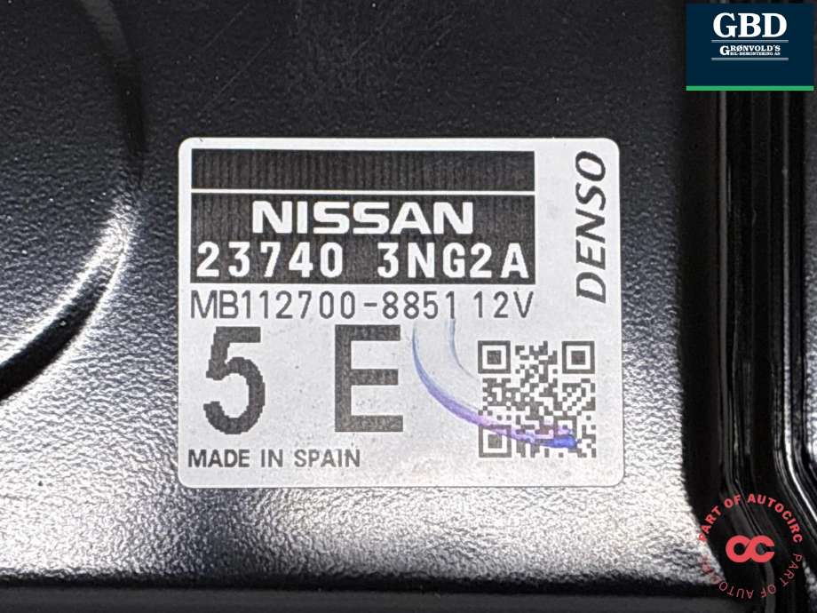 Styreenhet motor til Nissan Leaf 2011-2017 (Type I)  (237403NG2A|23740 3NG2A|)