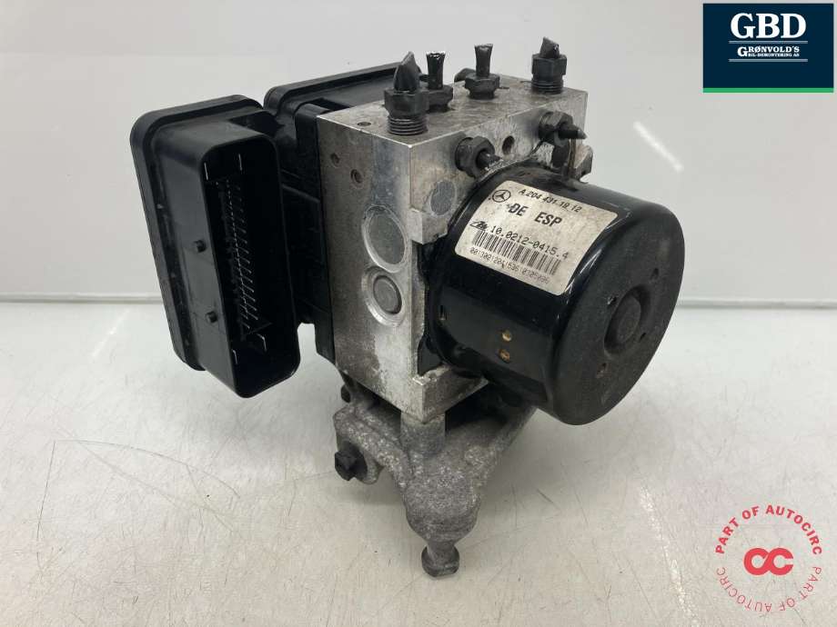 ABS sentral til Mercedes C-Klasse 2007-2011 (Fase 1) (W204) (W204) (A 204 431 55 12|A 204 431 19 12|A 204 901 24 00)