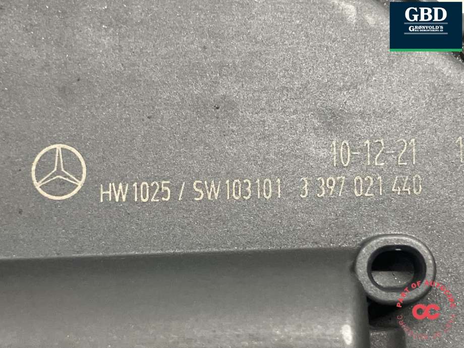 Viskermotor frontrute til Mercedes C-Klasse 2007-2011 (Fase 1) (W204) (W204) (BOSCH|A 204 820 10 40|3 397 021 440|1 397 220 666)