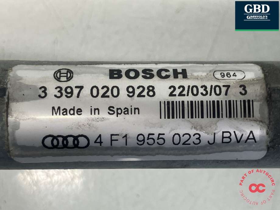 Viskeroverføring til Audi A6 2005-2008 (Type III, Fase 1) (C6) (C6) (4F1 955 023 K|)