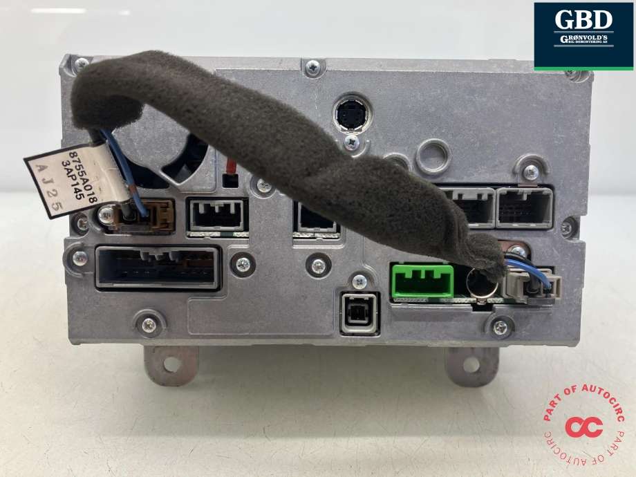 Bilstereo navigasjon til Mitsubishi Pajero 2007-2016 (Type IV, Fase 1)  (8750A070|)