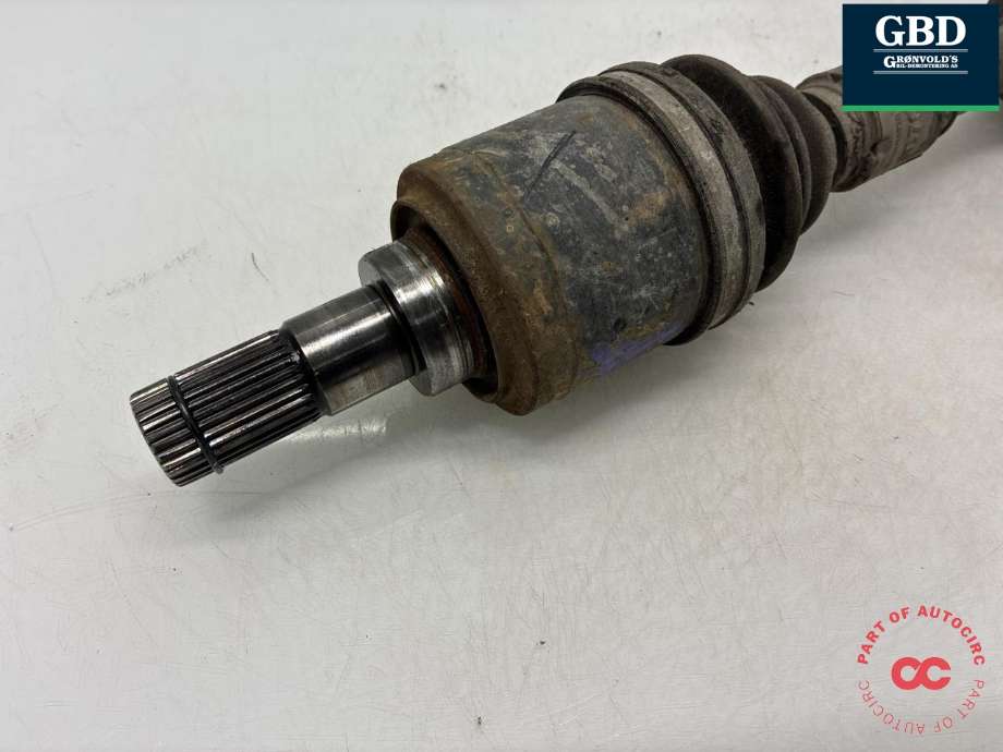 Drivaksel venstre foran, diesel/manuell til Mazda 6 2010-2013 (Type II, Fase 2)  (GD782560XC|)