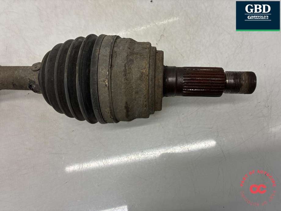 Drivaksel venstre foran, diesel/manuell til Mazda 6 2010-2013 (Type II, Fase 2)  (GD782560XC|)
