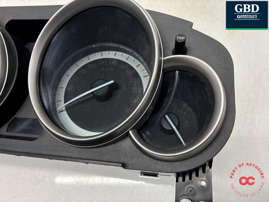 Instrumentpanel til Mazda 6 2010-2013 (Type II, Fase 2) (GDK255471B|TD1155430|3B GDK2 B)