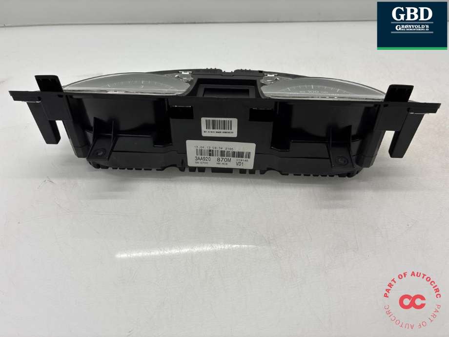 Instrumentpanel til VW Passat 2011-2015 (B7) (B7) (3AA 920 870 M|3AA 920 870 MX|A2C5 3219792)