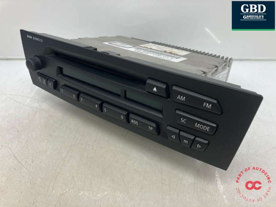 Bilstereo til BMW 1-Serie, 2004-2011 (E81/E82/E87/E88) (E81/E82/E87/E88) (65 12 9 116 611)