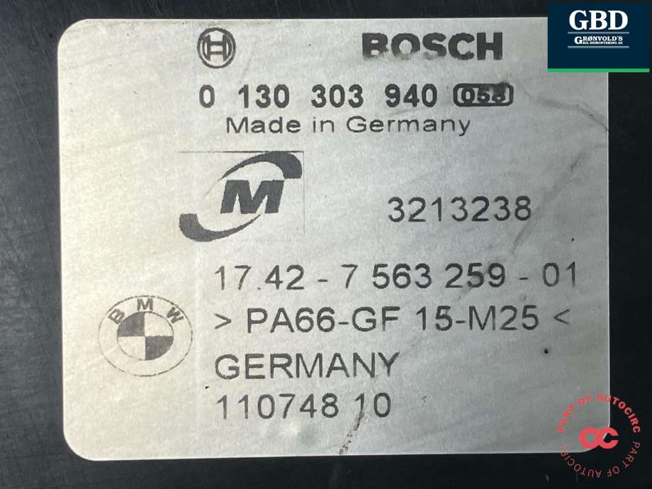 Kjølevifte elektrisk til BMW 1-Serie 2004-2011 (E81/E82/E87/E88) (E81/E82/E87/E88) (BOSCH|17 42 5 A3F 103|17 42 5 A3F 104|6 925 693| 1 137 328 144)