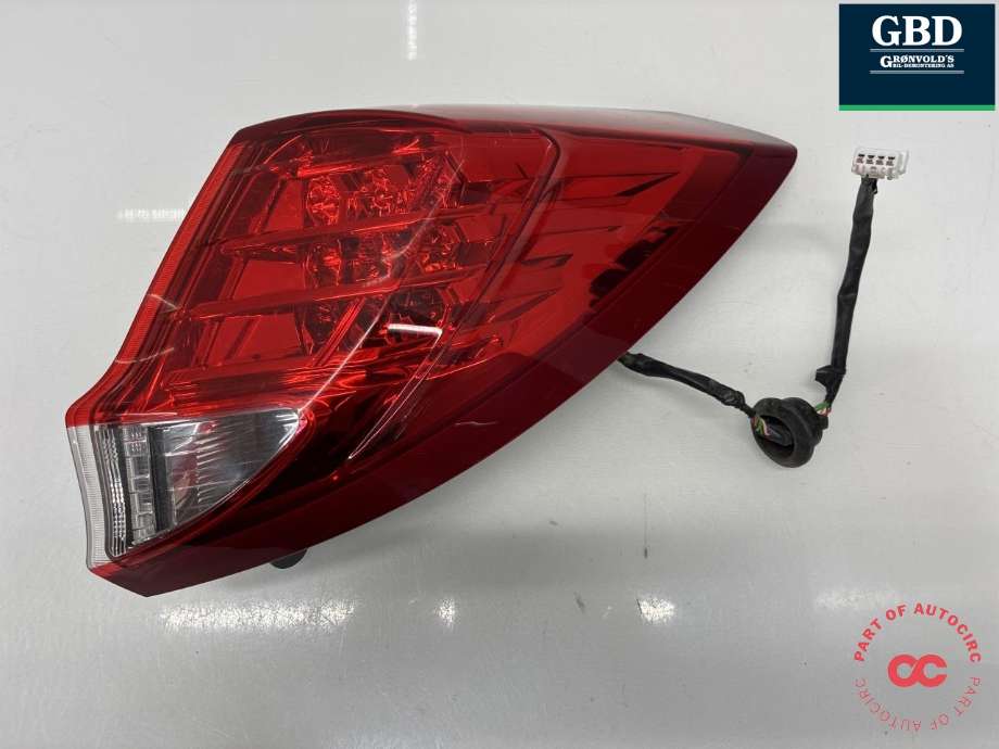 Baklykt høyre ytre til Honda Civic, 2012-2015 (Type IX, Fase 1) (33510-TB9-G01)