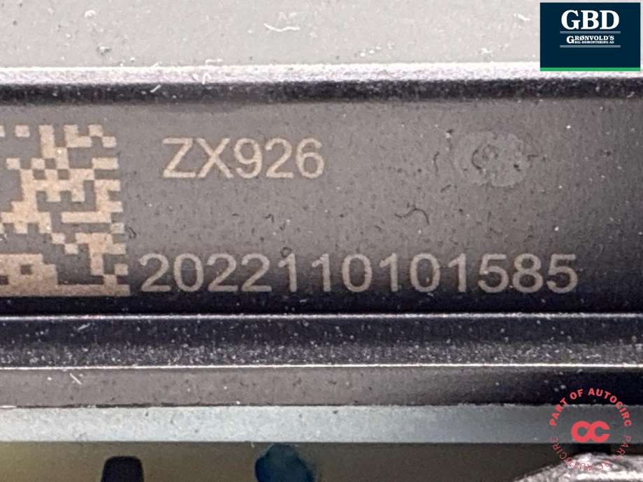 Dørhåndtak utv venstre bak til MG Marvel R 2021-->> (10955641|ZX926|2022110101585)