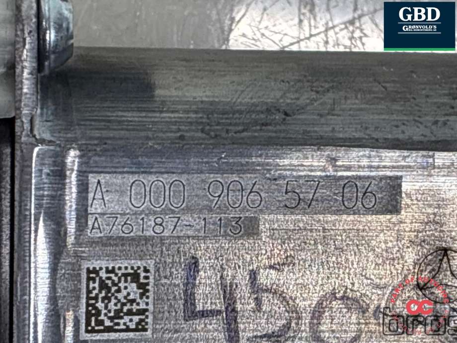 Ruteheis, kun motor, høyre foran til Mercedes EQB 2022-->> (A 000 906 97 14|A 000 906 28 10|A 000 906 57 06)