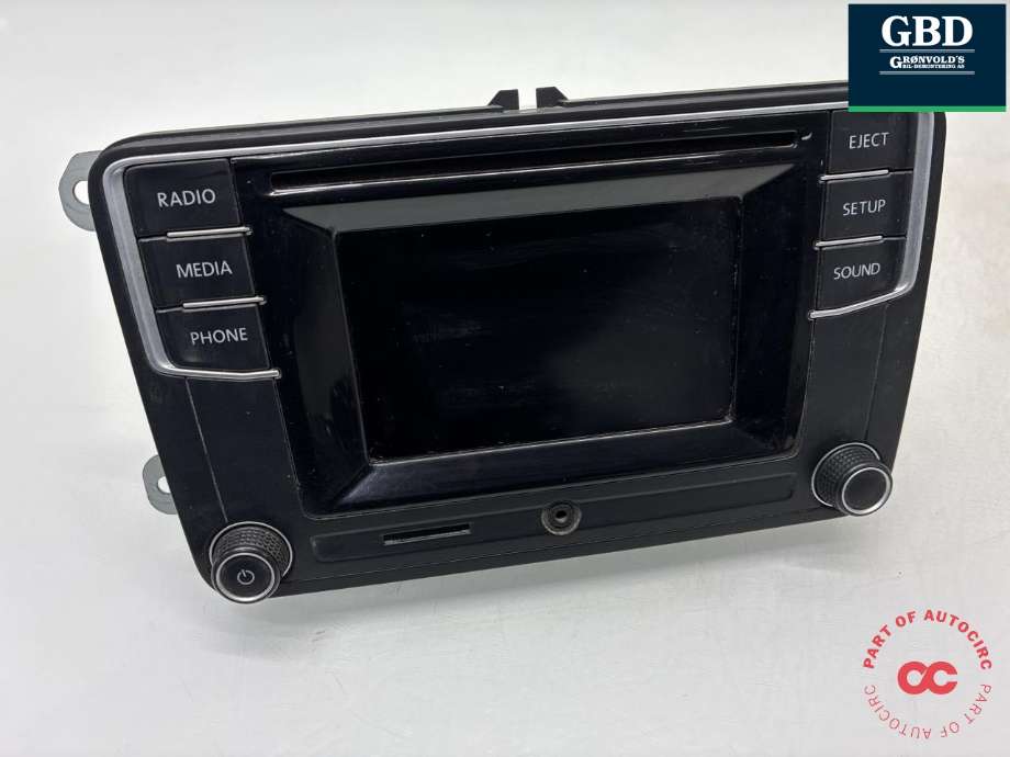 Bilstereo til VW Caddy 2015-2020 (Type III, Fase 3) (1K8 035 150 K|1K8035150K|)