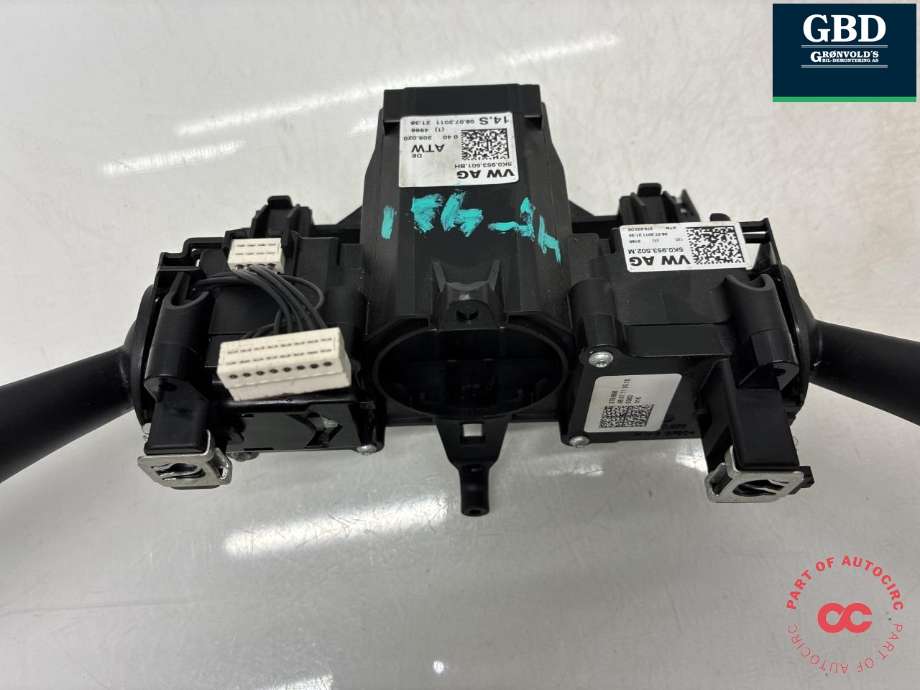 Bryter combi til VW Tiguan 2011-2016 (Type I, Fase 2) (5K0 953 502 M 9B9|279898|5K0953501BH)