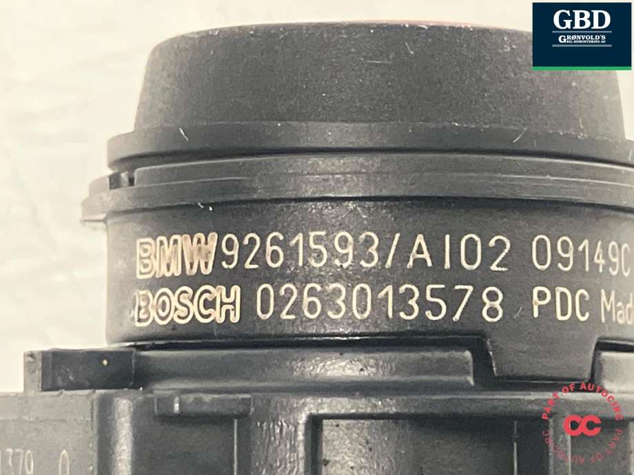 Parkeringssensor bak til BMW 3-Serie 2012-2018 (F30/F31/F34) (F30/F31/F34) (66 20 2 339 614|9 261 593|0 263 013 578)