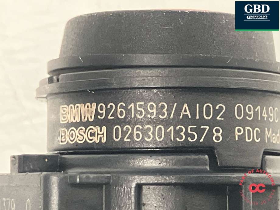 Parkeringssensor bak til BMW 3-Serie 2012-2018 (F30/F31/F34) (F30/F31/F34) (66 20 2 339 614|9 261 593|0 263 013 578)