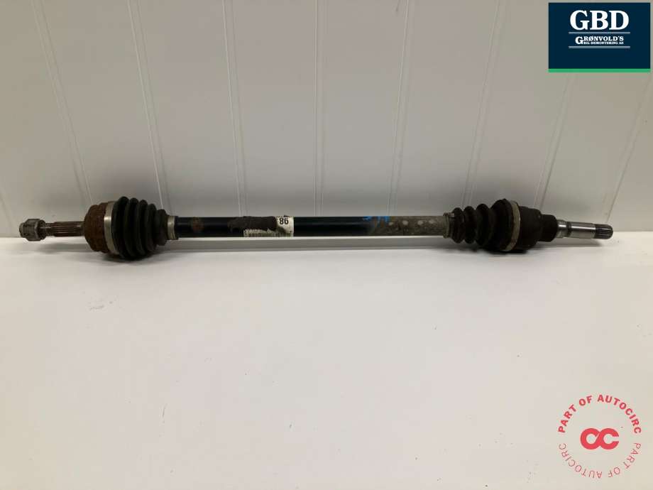 Drivaksel høyre foran, bensin/automat til Peugeot 208 2012-2019 (Type I)  (98 039 596 80|16 089 578 80|)