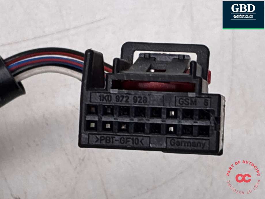 Speil venstre til VW Golf V, Combi 2003-2008  (1K1 857 507 DC 9B9|)