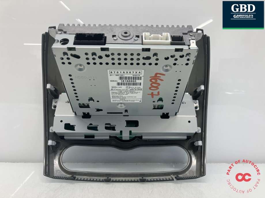 Bilstereo til Mitsubishi i-MiEV 2010-->> (MITSUBISHI|8701A307XA|DY-1ME1U21|34U270)