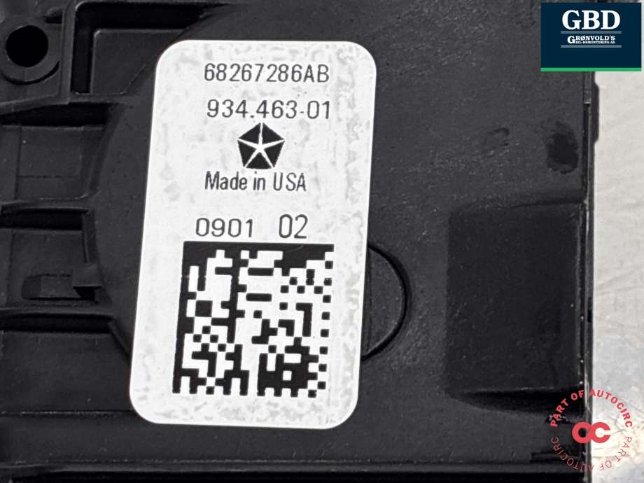 Pedal gass til Dodge RAM 2019-->> (Type V) (68437179AC|68267286AB|)