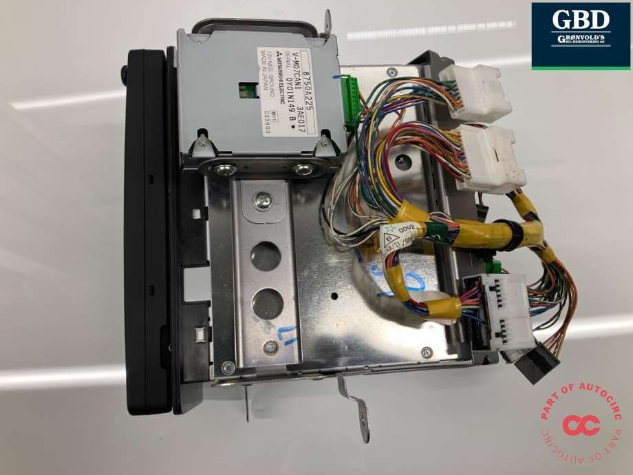 Bilstereo navigasjon til Mitsubishi Outlander 2010-2012 (Type II, Fase 2)  (8750A239|)