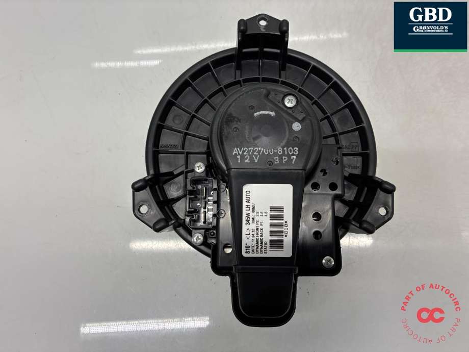 Varmeapparat motor til Toyota Avensis 2009-2015 (Type III, Fase 1)  (8710302150|AV272700-8103|)
