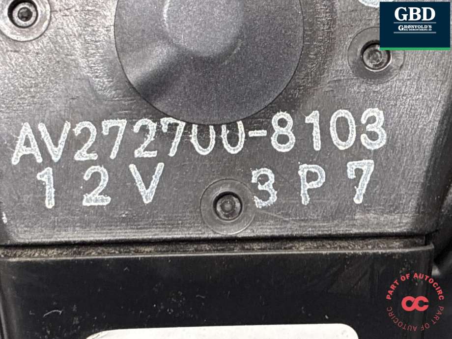 Varmeapparat motor til Toyota Avensis 2009-2015 (Type III, Fase 1)  (8710302150|AV272700-8103|)