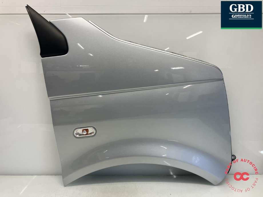 Skjerm høyre foran til VW Transporter / Caravelle 2009-2015 (Fase 2) (T5) (T5) (7H0 821 102 E|)