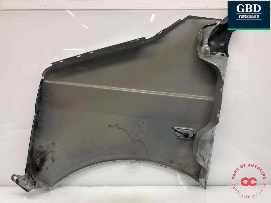 Skjerm høyre foran til VW Transporter / Caravelle 2009-2015 (Fase 2) (T5) (T5) (7H0 821 102 E|)