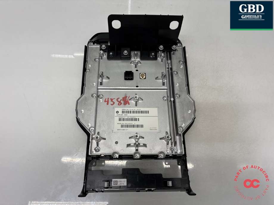 Multimedia display (MCU - Media Controller Unit) til Dodge RAM 2019-->> (Type V) (68312620AF|P68312620AG|)