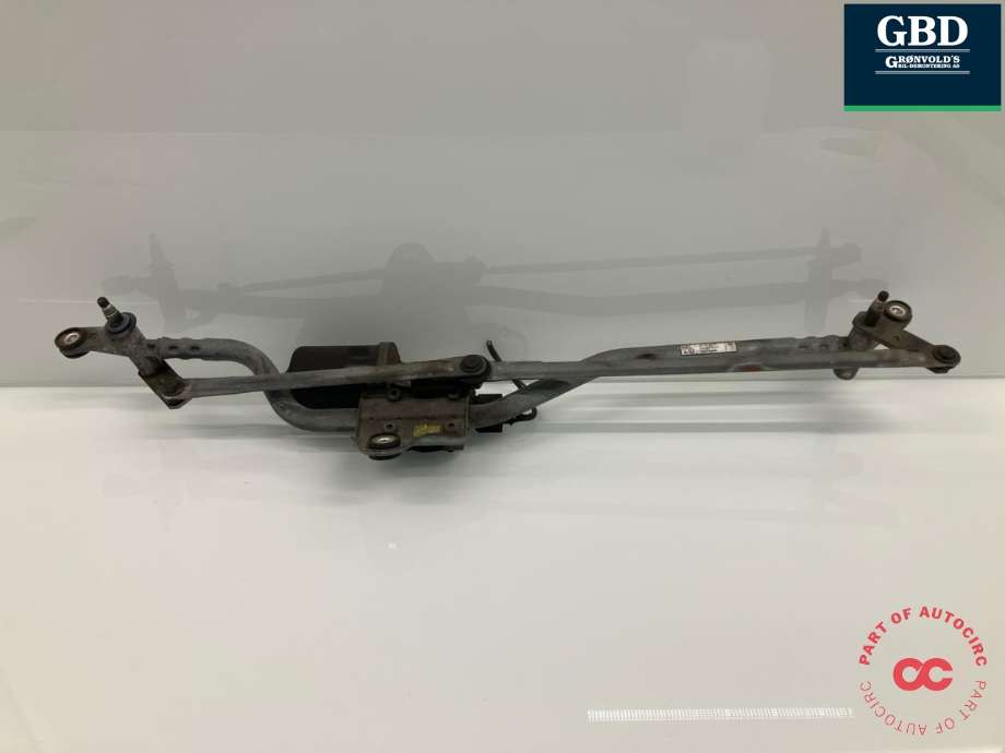 Viskermotor frontrute komplett m/overføring til VW Transporter / Caravelle 2003-2009 (Fase 1) (T5) (T5) (7E1 955 113 G| 7E1 955 113|7E1 955 603 C|7H1 955 603 | 7H1 955 023 B)
