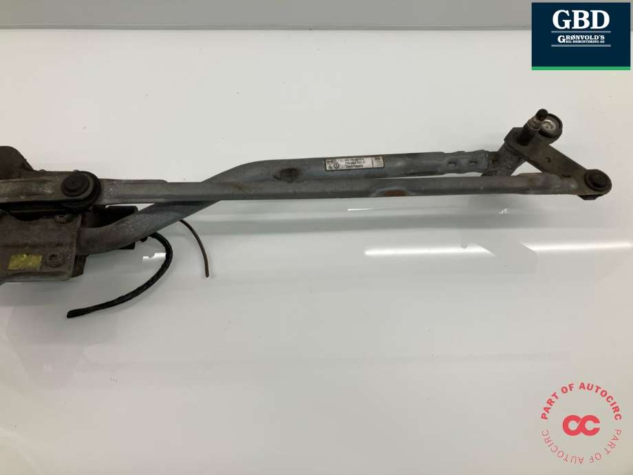 Viskermotor frontrute komplett m/overføring til VW Transporter / Caravelle 2003-2009 (Fase 1) (T5) (T5) (7E1 955 113 G| 7E1 955 113|7E1 955 603 C|7H1 955 603 | 7H1 955 023 B)