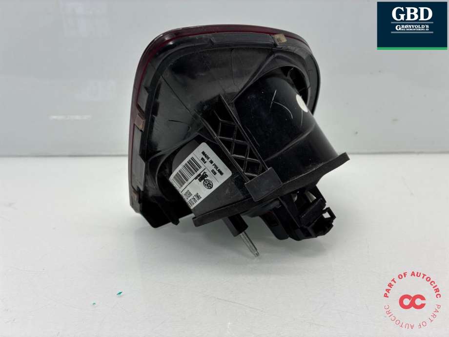 Baklykt venstre indre til VW Golf, Plus/Cross 2009-2013 (Fase 2) (5M0 945 093 M|)