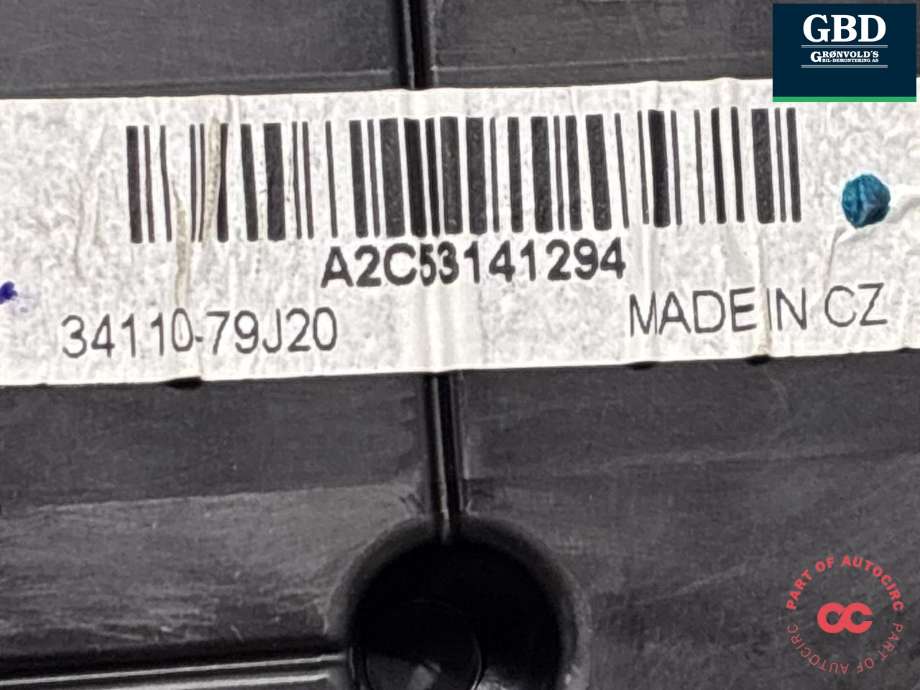 Instrumentpanel til Suzuki SX4 2006-2009 (Type I, Fase 1)  (3410079JA1|A2C53141294|)