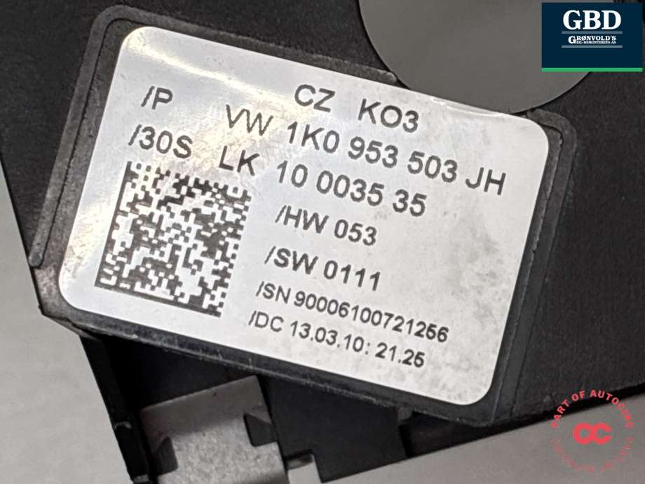 Bryter combi til Škoda Yeti 2009-2013 (Fase 1) (NO PART ID|)