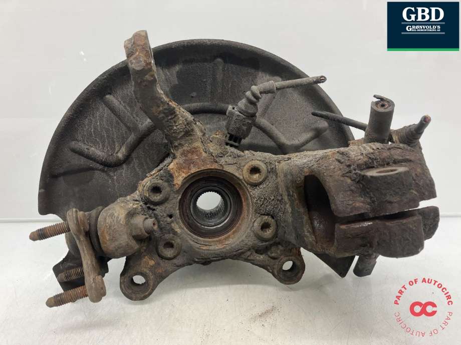 Hjulspindel venstre foran til Audi A3 2003-2008 (Type II, Fase 1)  (1K0 407 255 AA|1K0 407 255 N|)