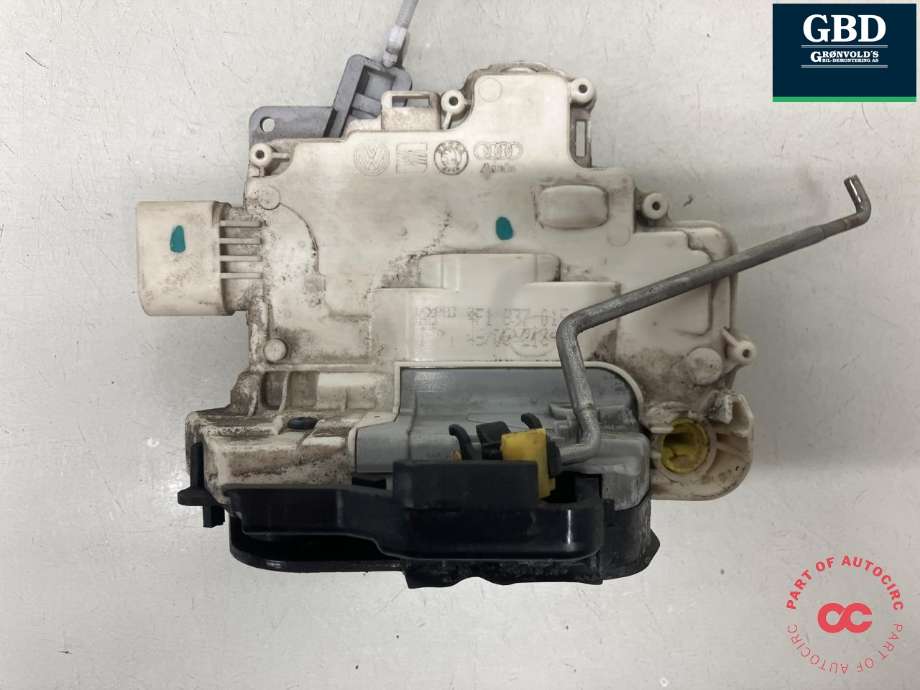 Låsekasse venstre foran til Audi A3 2003-2008 (Type II, Fase 1)  (4F1 837 015 E|)