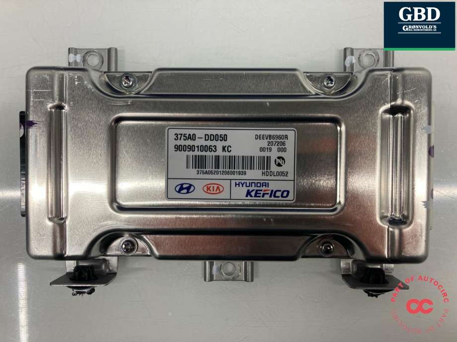 Styreenhet batteri elbil (BMS - Battery Management System) til Hyundai Kona 2021-2023 (Type I, Fase 2) (375A0DD0 50|375A0-DD050|9009010063 KC)