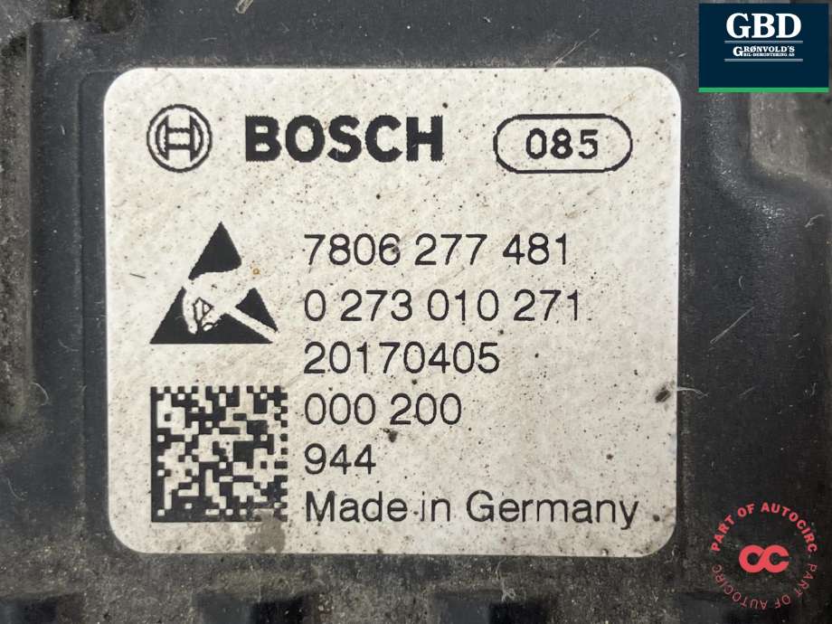 Tannstang elektrisk til BMW 5-Serie 2017-->> (G30/G31) (G30/G31) (BOSCH|32 10 6 886 583|6 886 603|7806 994 633)