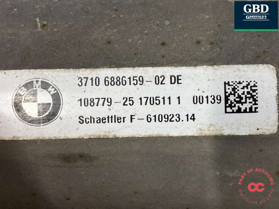 Stabilisatorstag bak til BMW 5-Serie 2017-->> (G30/G31) (G30/G31) (37 10 6 899 785|37 10 6 897 266|37 10 6 886 159)