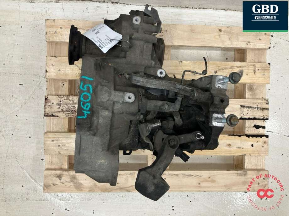 Girkasse manuell til VW Caddy 2004-2010 (Type III, Fase 1)  (GQR|0A4 300 047 G|0A4 300 047 GX)