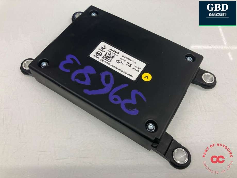 Styreenhet batteri elbil (BMS - Battery Management System) til Nissan Ariya, 2022-->>  (293A00531R)